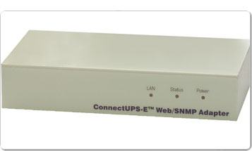 ConnectUPS-E Web/SNMP adaptörü